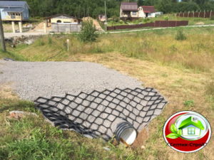 Обустройство заезда на участок под ключ в Ратчино